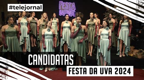 Conheça as candidatas a Rainha e Princesas da Festa da Uva 2024 YouTube