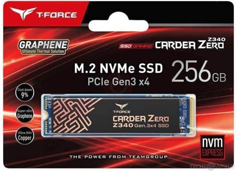 Teamgroup T Force Cardea Zero Z340 256 GB Specs TechPowerUp SSD Database