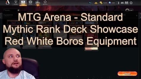 MTG Arena My First Mythic Standard Rank Deck Red White Boros