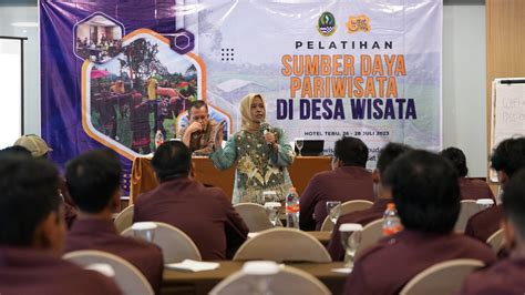 Disparbud Jabar Gelar Pelatihan Peningkatan Sdm Desa Wisata Disparbud