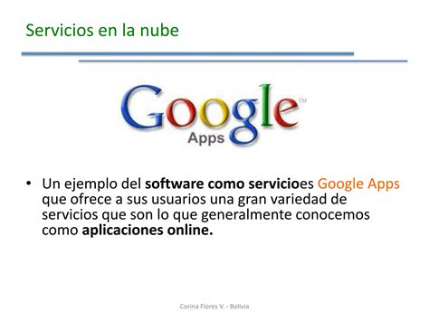 Cloud Computing Definici N Caracter Sticas Y Servicios Ppt