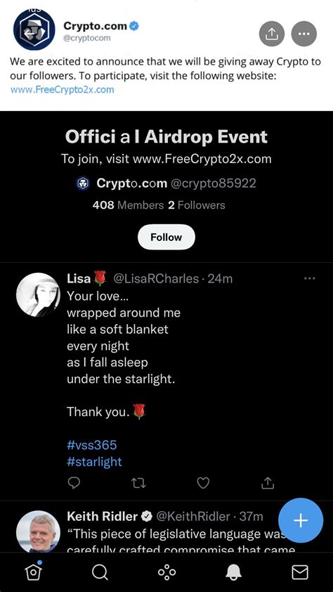 New Scam On Twitter From Impersonators Cryptocurrency