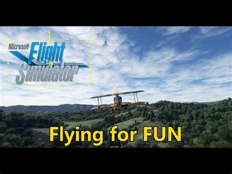 MSFS 2020 My Favorite Plane To Fly For Fun The Aviat Pitts Special S