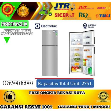 Jual Lemari Es Pintu Inverter Kualitas Terbaik Electrolux Etb Ha