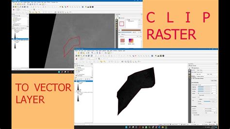 Clip Raster Data TIF With A Polygon Shapefile In QGIS YouTube