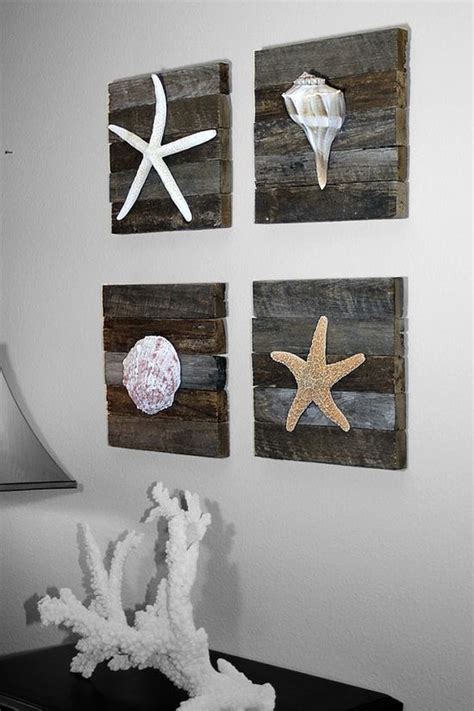 I Love Beautiful Beaches Beach Decor On Driftwood Panel For Coastal