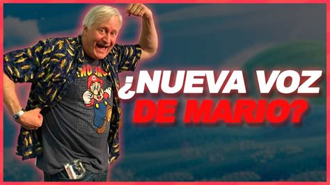 NUEVA VOZ DE MARIO REMPLAZARON A CHARLES MARTINET Y NINTENDO