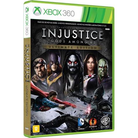 Jogo Injustice Gods Among Us Ultimate Edition Xbox 360 Jogos Xbox