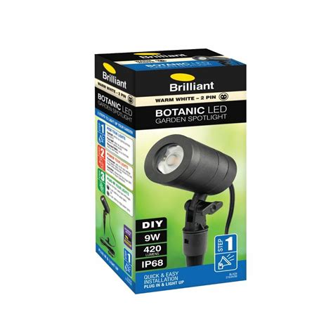 Botanic 9w Led Garden Spike Light Discount Lighting And Fans