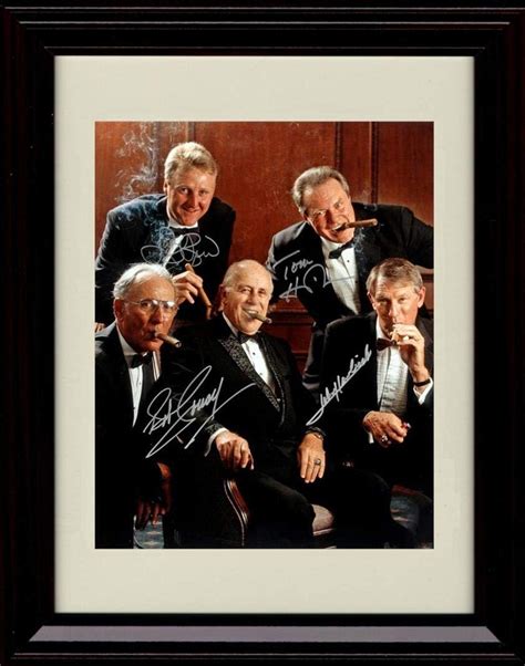 Buy Framed Larry Bird, Tom Heinsohn, Bob Cousy and John Havlicek ...