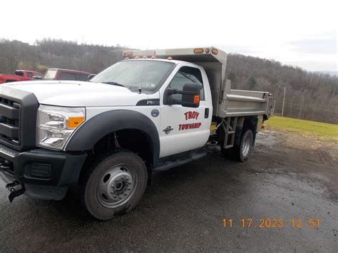 2014 F550 Dump Truck Online Government Auctions of Government Surplus | Municibid