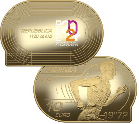 Shop IPZS SpA Moneta Pietro Mennea Commemorativa Oro Olimpico 1980