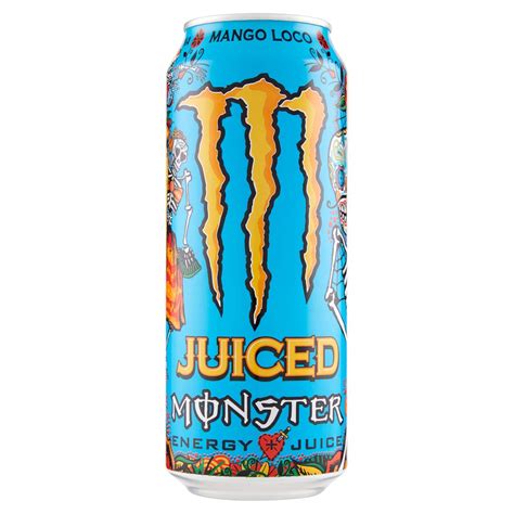 Buy 24x Monster Energy Juiced Mango Loco Energy Drink Mixture of Exotic ...