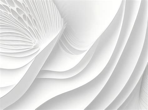 Premium AI Image | white abstract background design AI Generated