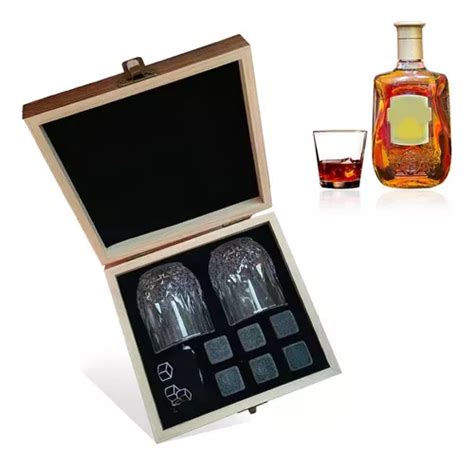 Juego De Piedras De Whisky Unidades Vasos Caja De Mar Cuotas