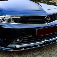 Black Gloss Front Bumper Spoiler Skirt Valance For Opel Astra L