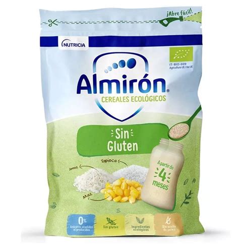 Almirón Cereales Ecológicos Sin Gluten 200 gr Atida