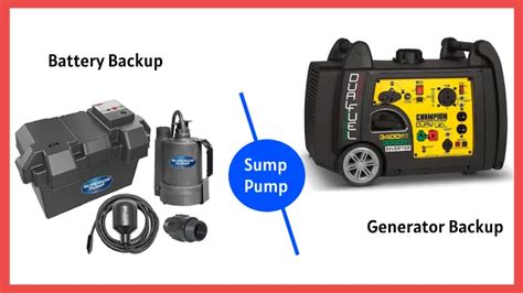 Sump Pump Battery Backup Vs Generator: 10 Differences – Plumbing Ways