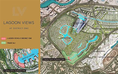 Lagoon Views Master Plan At District One Mbr City