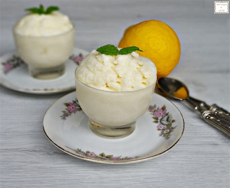 Gelato Al Limone Senza Gelatiera Meraviglie In Cucina