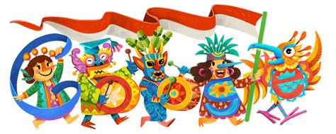 Indonesia Independence Day 2024 Doodle - Google Doodles