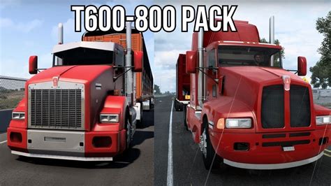 American Truck Simulator T T And T Pack Youtube