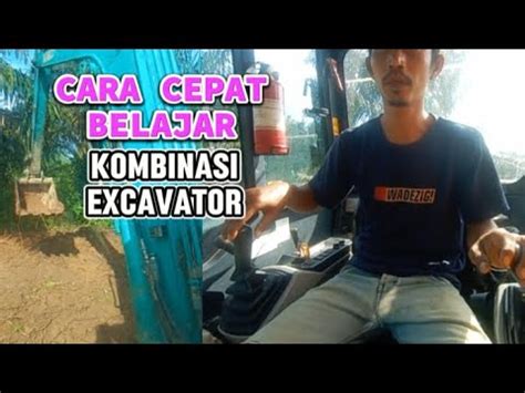 BELAJAR KOMBINASI EXCAVATOR PEMULA TUTORIAL JOYSTICK HANDLE YouTube