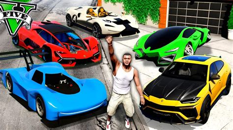 Robando Coches Millonarios De Lujo Gta Youtube