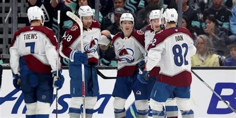 Nhl Game Preview Ottawa Senators At Colorado Avalanche With Line