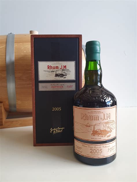 Rhum Vieux Jm Cl Millesime Etiquette Cuir Ans Rhum