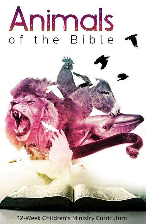 Animals Of The Bible 12 Week Childrens Ministry Curriculum Animals In