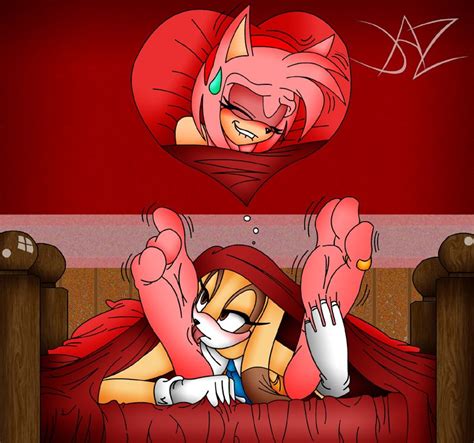 Rule 34 Amy Rose Big Feet Cream The Rabbit Feet Female Furry Katadude