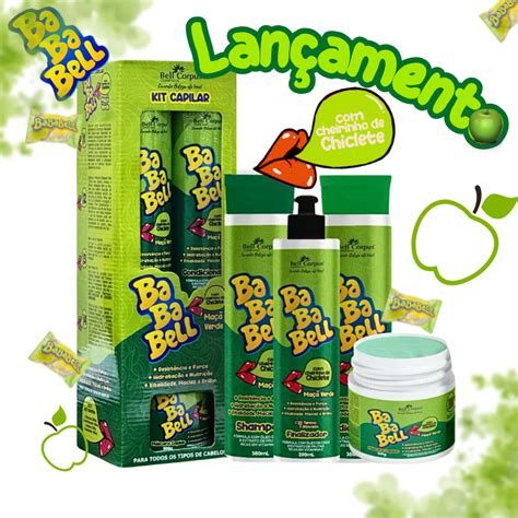 Kit Capilar Bababell Cheiro De Babalu Ma Verde Itens