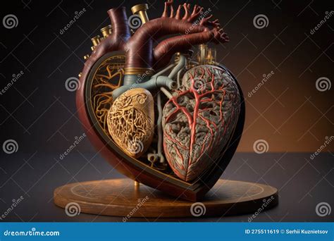 Artificial Organ Transplantation, Heart. Modern Medical Technologies. AI Generated Stock ...