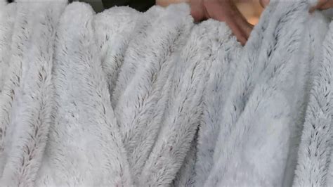 Berkshire Blanket X Super Oversized Tipped Fluffie Throw On Qvc