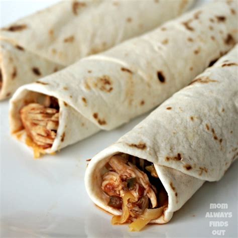 Mexican Chicken Tortilla Roll Ups