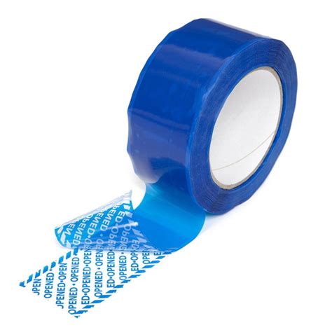 Tamper Evident Security Seal Tape Blue Antitheft Shop Online