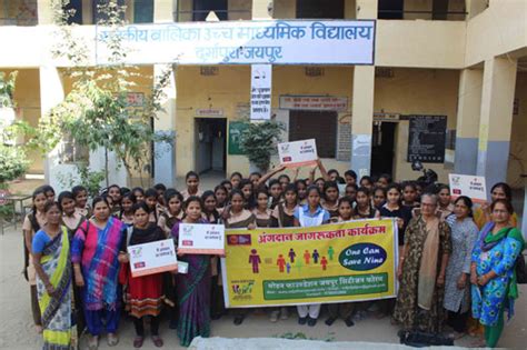 Mfjcf Au Awareness Talk On Organ Donation At Govt Sr Sec Girls School