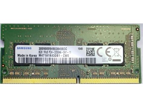 Samsung X Gb Ddr Sodimm Pc S Single Rank Newegg