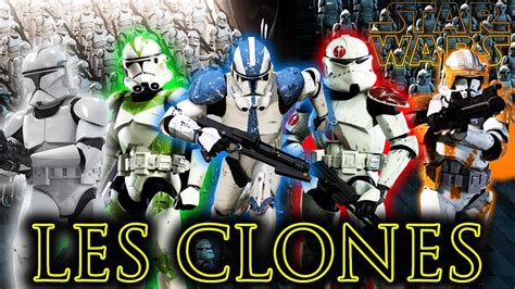 Tous Les Différents Types De Soldats Clones Bataillons And Légions