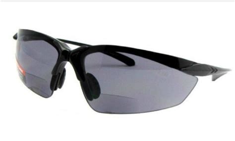 Men And Women Sunglasses With Tr90 Frame Bifocal Reading Lens Half Rim Sports 200 Strength