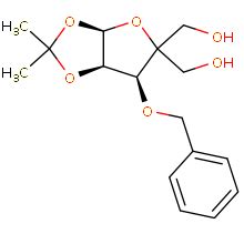 现货供应毕得医药3 O 苄基 4 C 羟甲基 1 2 O 异亚丙基 ALPHA D 呋喃核糖 纯度95 1 0g