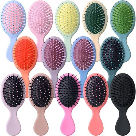 Paquete De Mini Cepillos Para Desenredar El Cabello Para Ni Os