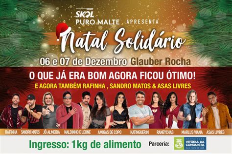 Conquista Divulgada A Grade Completa Do Natal Solid Rio Entrada