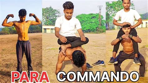 Para Commando Hard Training Calisthenics Workout Fitzone Workout👈 No Gym 🚫 Desi Workout👈