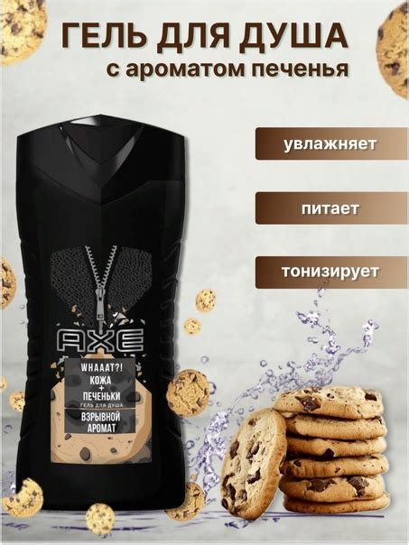 Дано: гель для душа с ароматом печенья. #гельдлядуша #инфографика ...