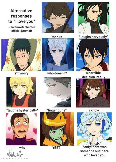 Pin By Ruth Grayman On Tower Of God Anime Funny Anime Memes Funny