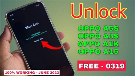 Oppo A S Hard Reset Oppo A S A S A K A Password Unlock Without