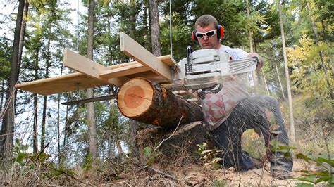 This Tool Is Epic Alaskan Chainsaw Mill Unboxing Youtube