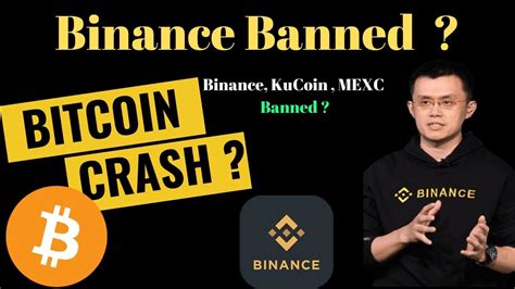 🛑 Binance Banned 😱😱 Major Crypto News Bitcoin Update Crypto